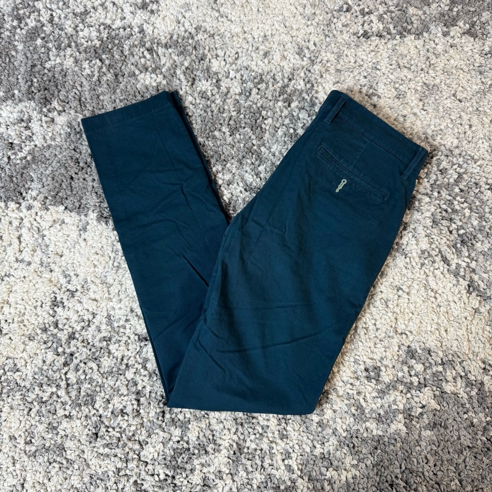 Goodfellow & Co, Mens Skinny Fit Hennepin Chino Pants in Dark Blue, 32x34